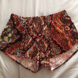 Billabong velvet shorts